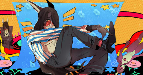 Illustration of original character, Felix [created September 2023]